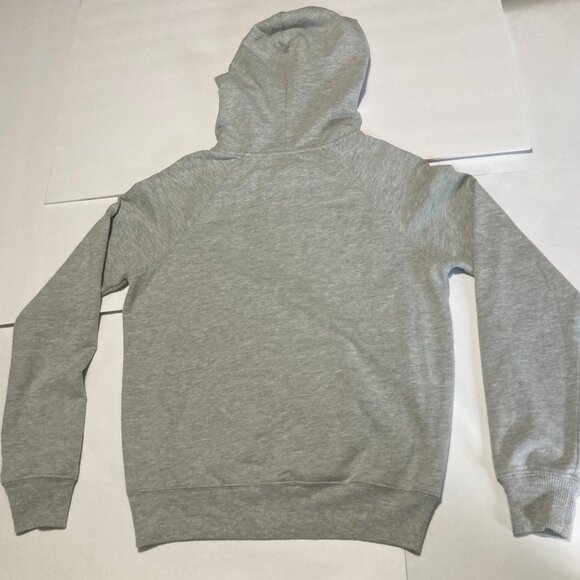 Beatles Hoodie Heather gray medium long sleeve all the band faces on the front - Picture 2 of 7